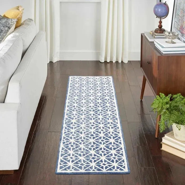 Nicole Curtis Series 2 SR201 Blue Rug