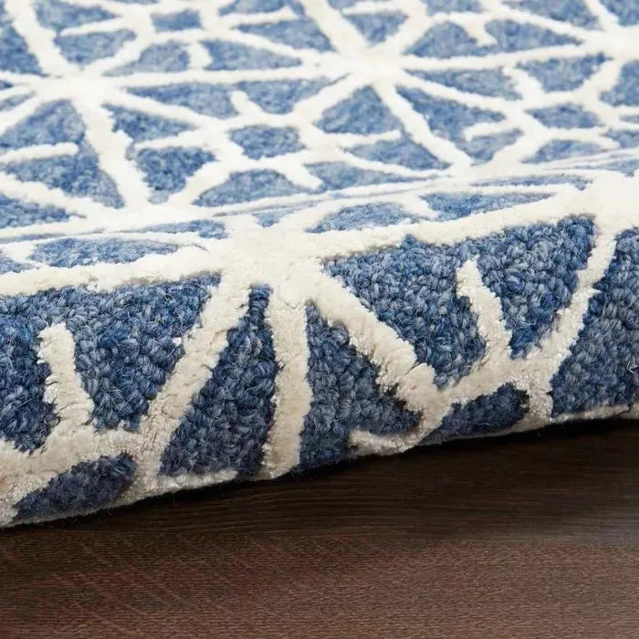 Nicole Curtis Series 2 SR201 Blue Rug