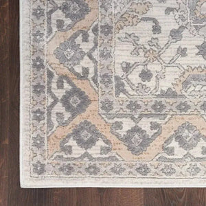 Nicole Curtis Series 4 SR401 Cream/Grey Rug