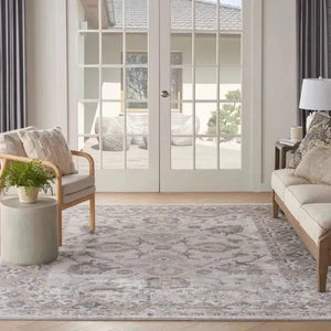 Nicole Curtis Series 4 SR401 Cream/Grey Rug