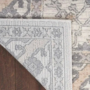 Nicole Curtis Series 4 SR401 Cream/Grey Rug