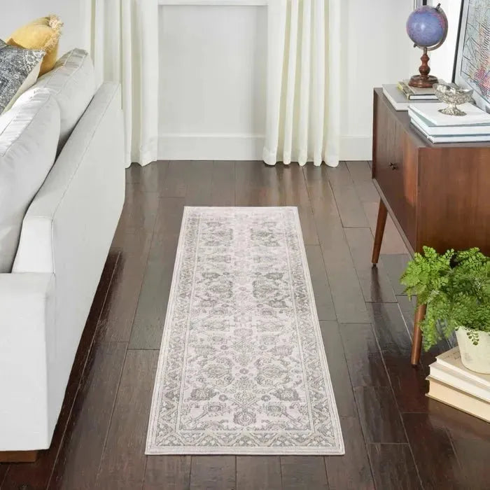 Nicole Curtis Series 4 SR401 Cream/Grey Rug