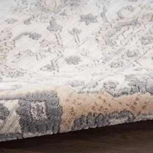 Nicole Curtis Series 4 SR401 Cream/Grey Rug