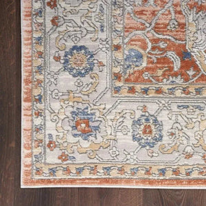 Nicole Curtis Series 4 SR402 Grey/Multi Rug