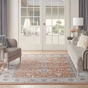 Nicole Curtis Series 4 SR402 Grey/Multi Rug
