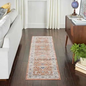 Nicole Curtis Series 4 SR402 Grey/Multi Rug