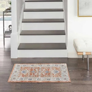 Nicole Curtis Series 4 SR402 Grey/Multi Rug