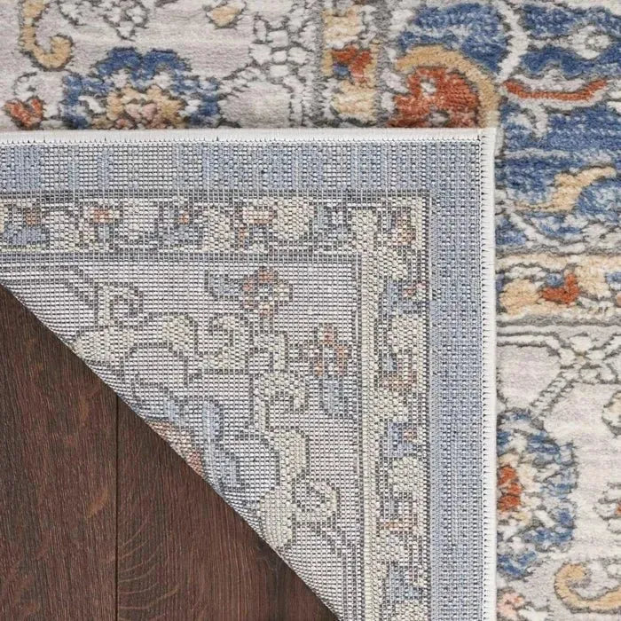 Nicole Curtis Series 4 SR402 Light Blue/Grey Rug