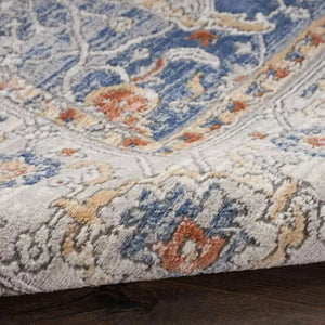 Nicole Curtis Series 4 SR402 Light Blue/Grey Rug