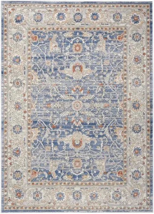 Nicole Curtis Series 4 SR402 Light Blue/Grey Rug