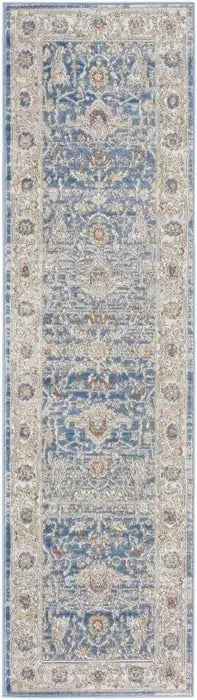 Nicole Curtis Series 4 SR402 Light Blue/Grey Rug