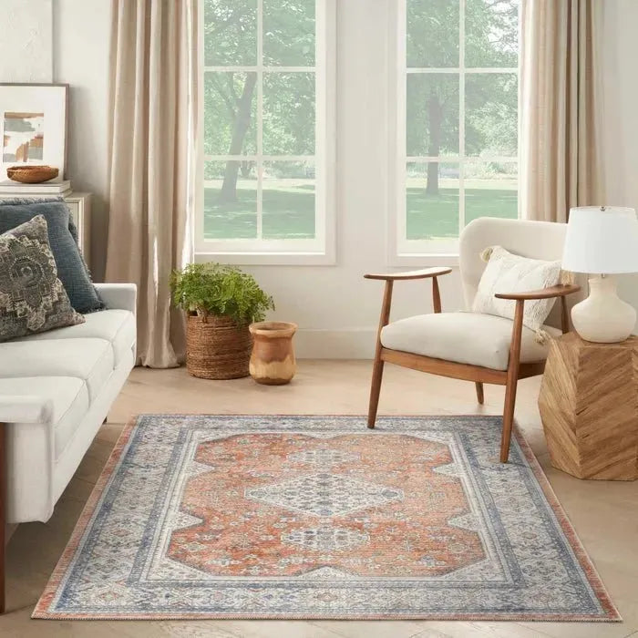 Nicole Curtis Series 4 SR403 Cream/Multi Rug