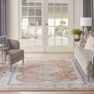 Nicole Curtis Series 4 SR403 Cream/Multi Rug