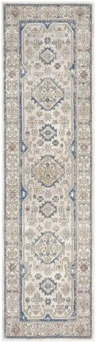 Nicole Curtis Series 4 SR403 Grey/Blue Rug