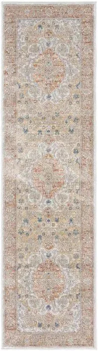 Nicole Curtis Series 4 SR404 Ivory/Multi Rug