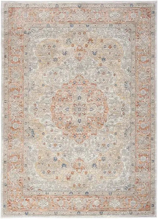 Nicole Curtis Series 4 SR404 Ivory/Multi Rug