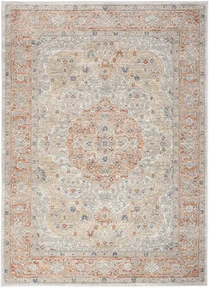 Nicole Curtis Series 4 SR404 Ivory/Multi Rug