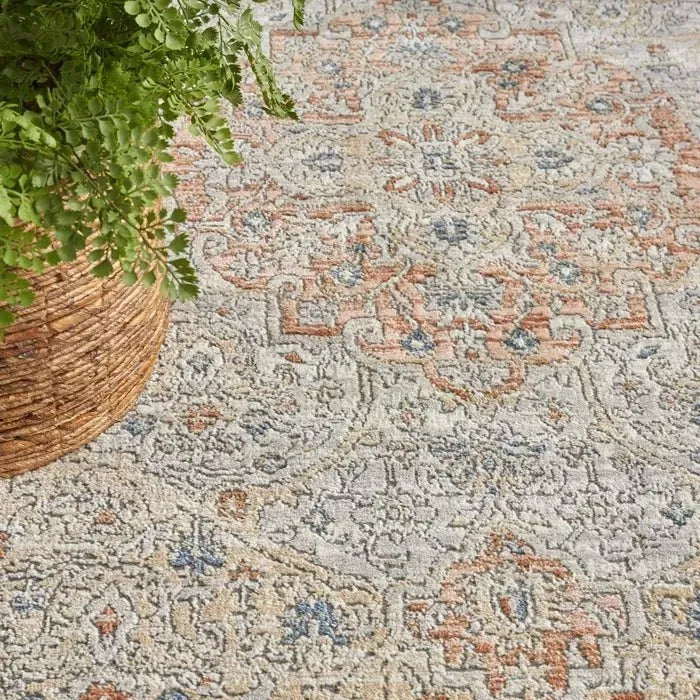 Nicole Curtis Series 4 SR404 Ivory/Multi Rug