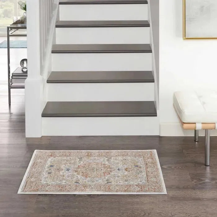 Nicole Curtis Series 4 SR404 Ivory/Multi Rug