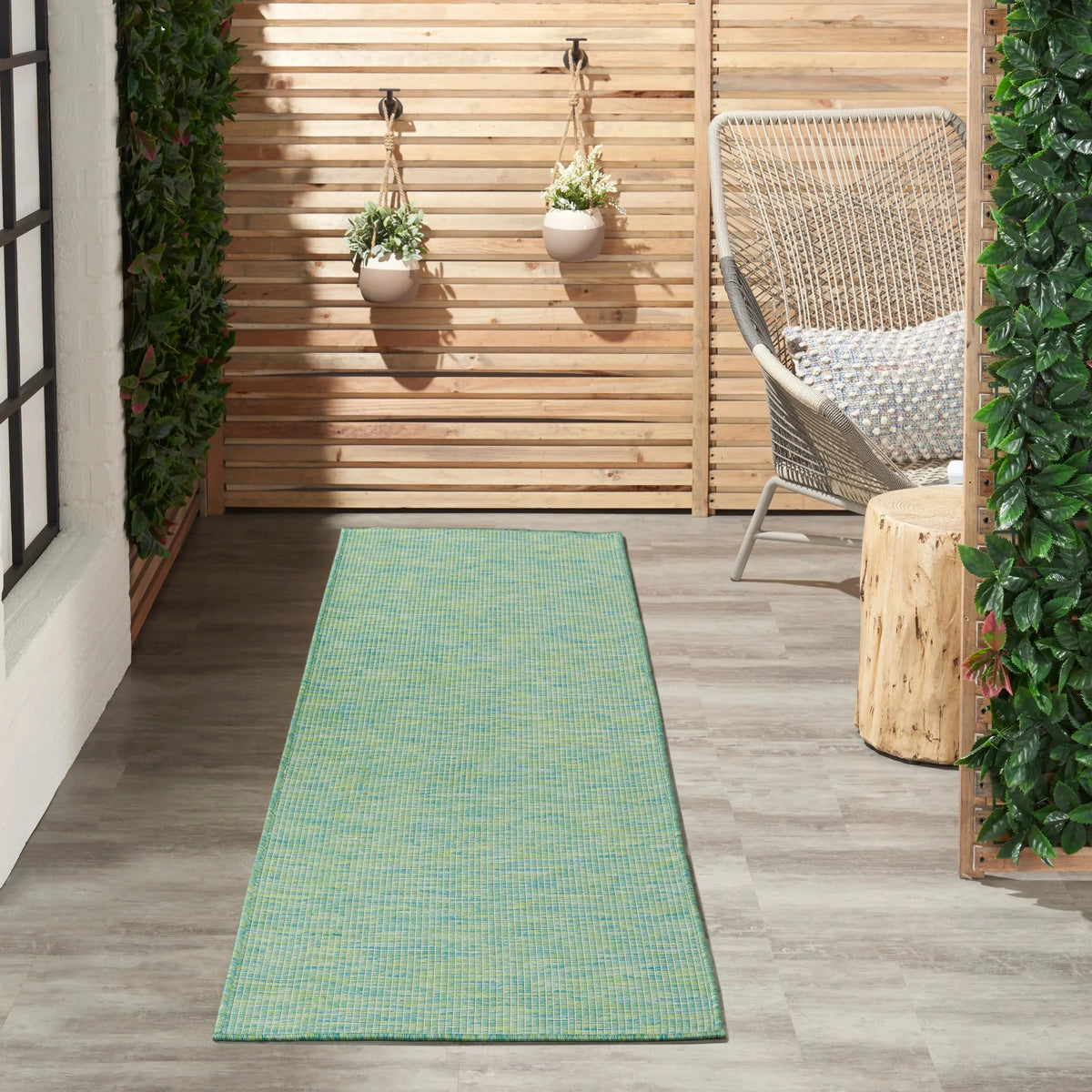 Positano POS01 Blue/Green Rug