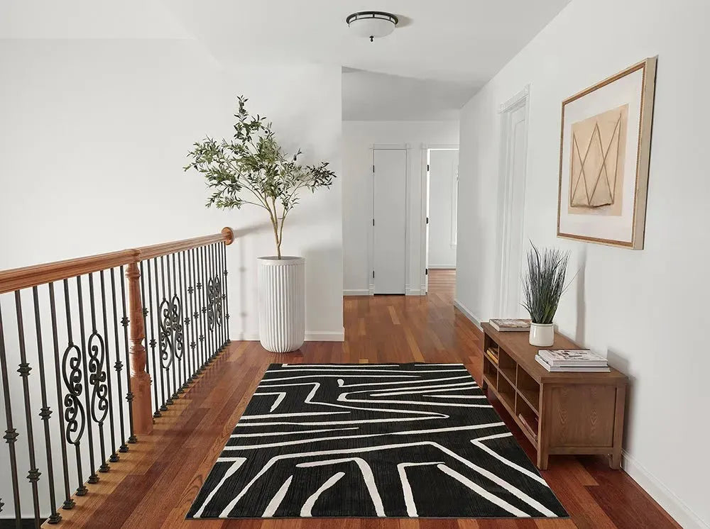 Noho NO-4 Black Rug