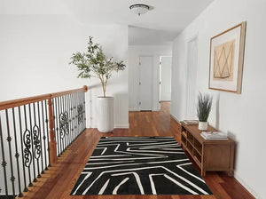 Noho NO-4 Black Rug