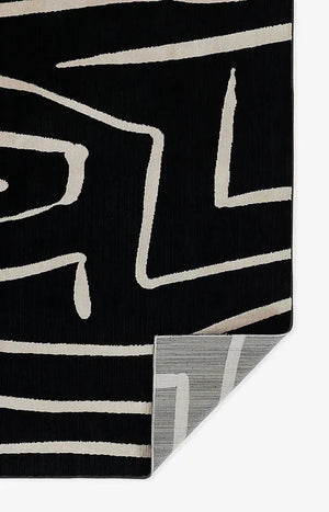 Noho NO-4 Black Rug