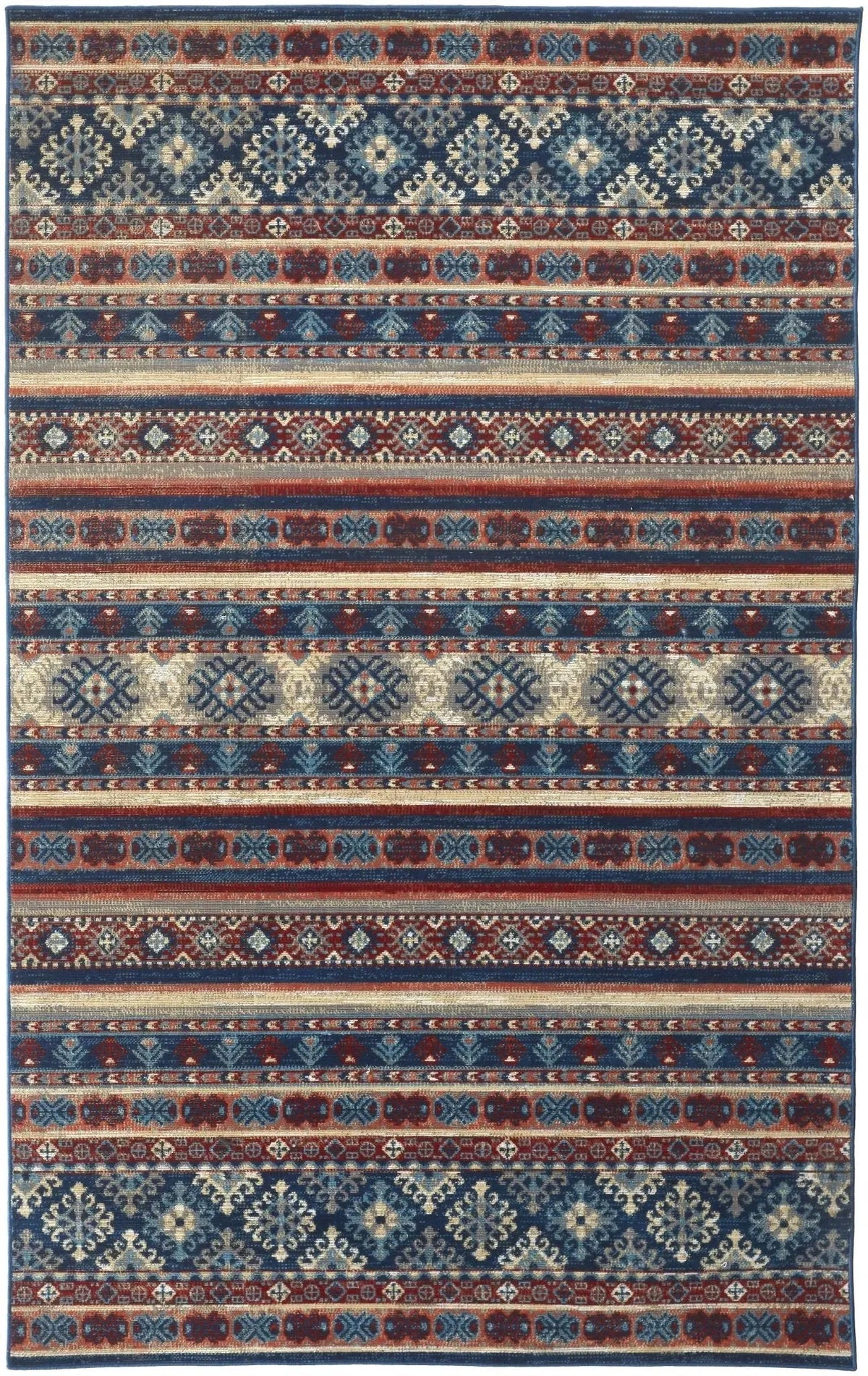 Nolan 39Atf Blue/Rust Rug