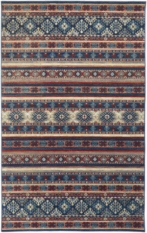 Nolan 39Atf Blue/Rust Rug