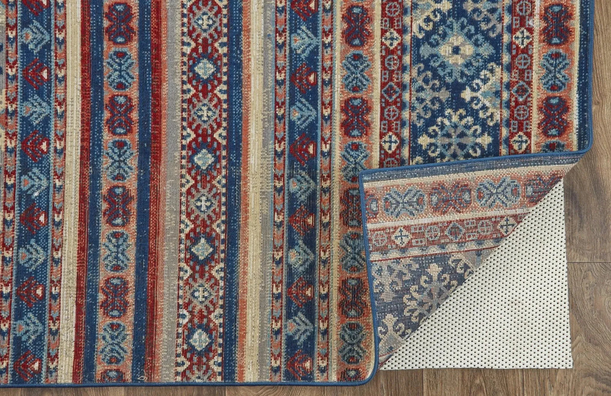 Nolan 39Atf Blue/Rust Rug