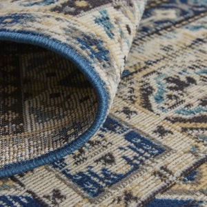 Nolan 39Byf Blue/Beige Rug