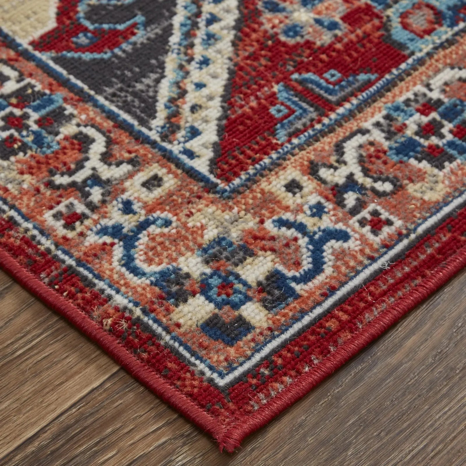 Nolan 39Cdf Red/Blue Rug