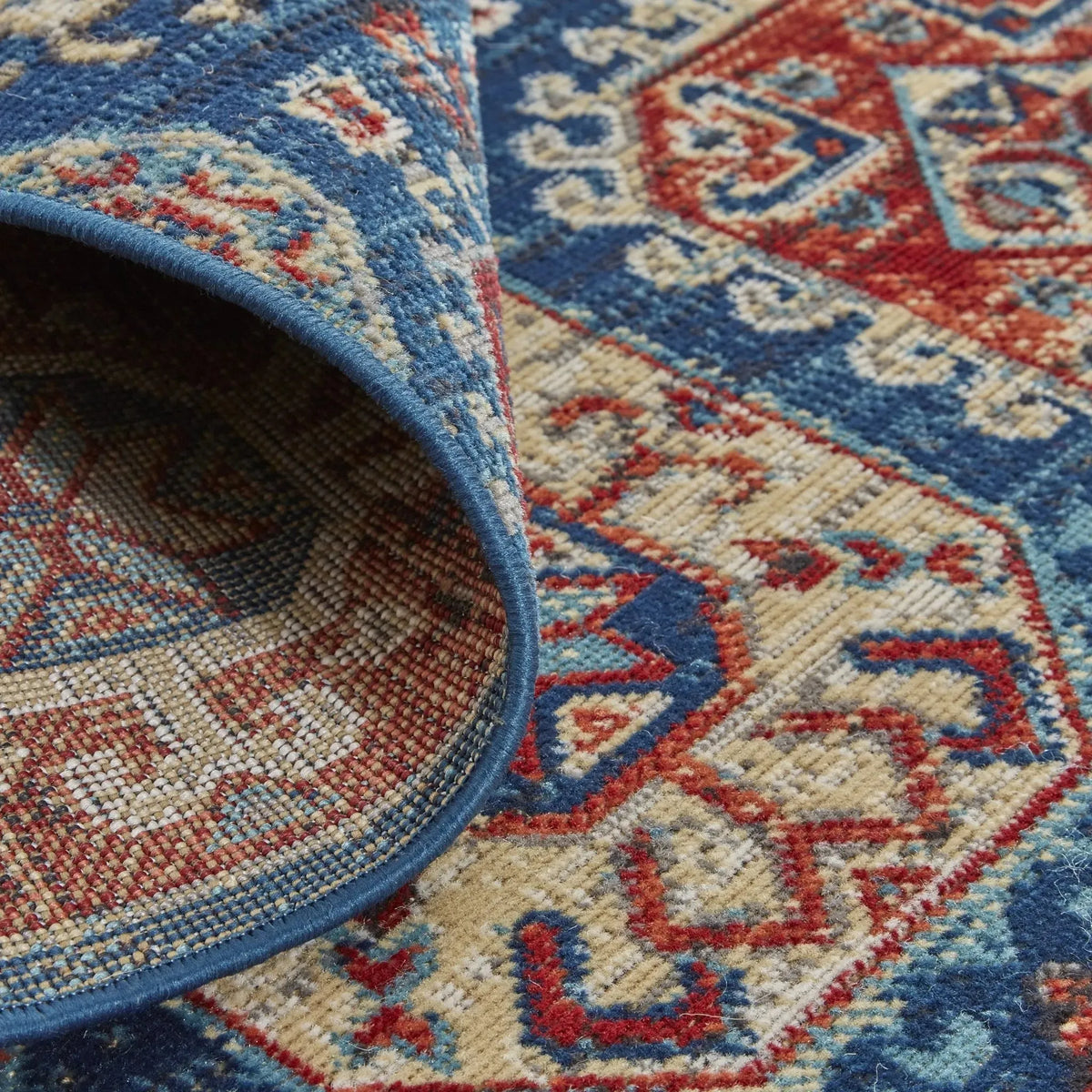 Nolan 39Cef Blue/Red Rug