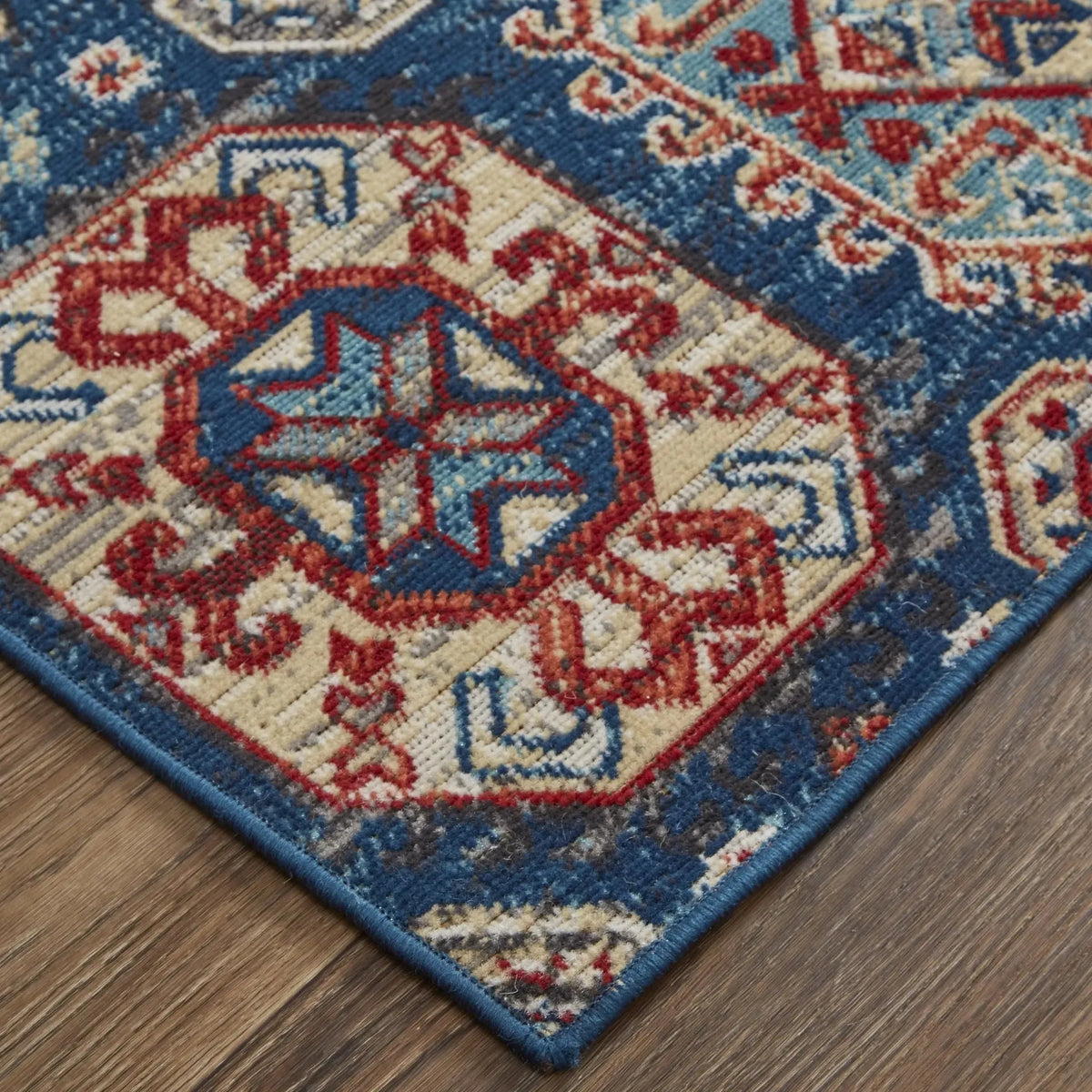 Nolan 39Cef Blue/Red Rug