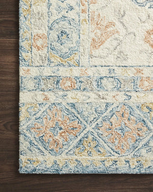 Norabel NOR-01 Ivory / Multi Rug