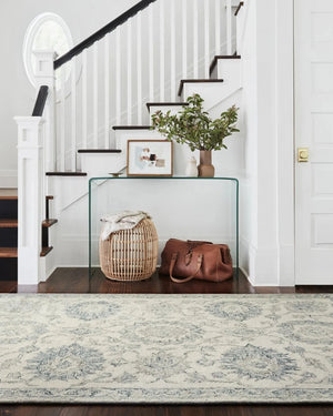 Norabel Nor-04 Ivory/Blue Rug