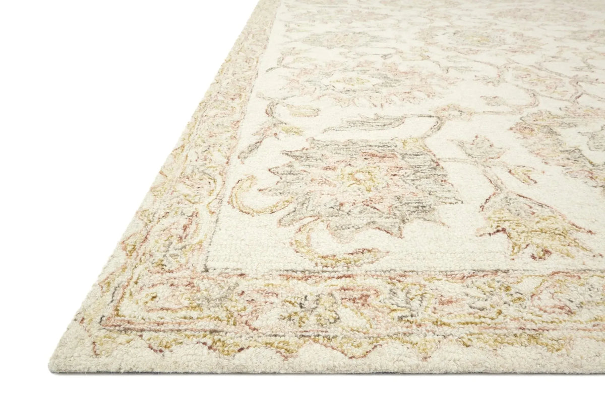 Norabel Nor-04 Ivory/Blush Rug