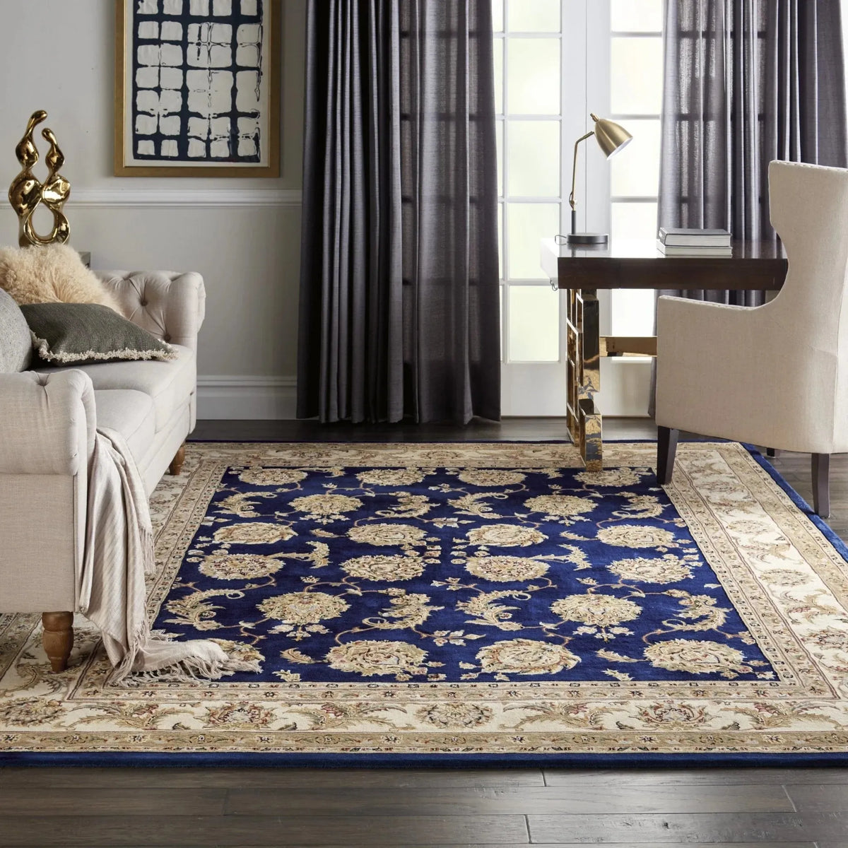 Nourison 2000 2022 Navy Rug