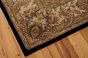 Nourison 2000 2233 Black Rug