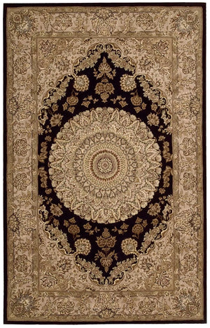 Nourison 2000 2233 Black Rug