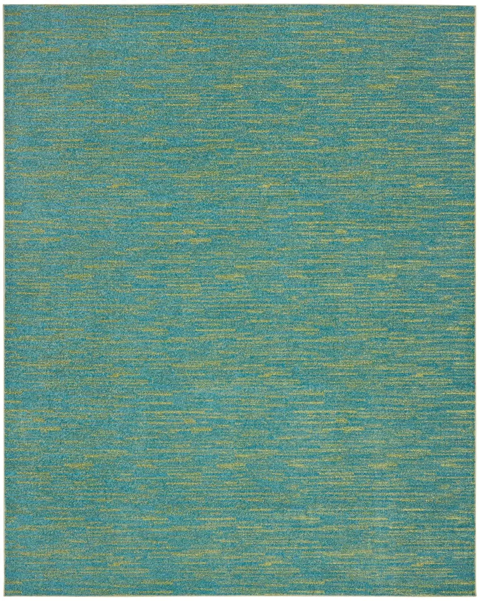 Nourison Essentials Nre01 Blue Green Rug
