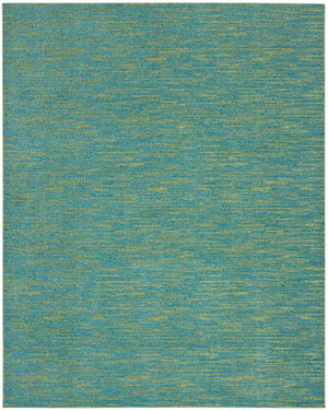 Nourison Essentials Nre01 Blue Green Rug