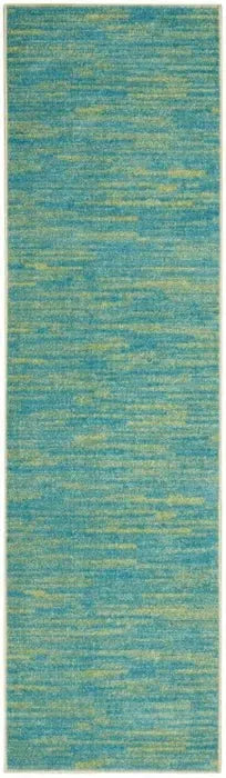 Nourison Essentials NRE01 Blue Green Rug