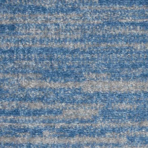 Nourison Essentials Nre01 Blue/Grey Rug