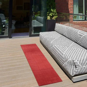 Nourison Essentials NRE01 Brick Red Rug