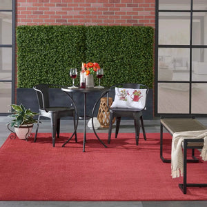 Nourison Essentials Nre01 Brick Red Rug