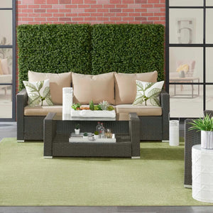 Nourison Essentials Nre01 Green Rug