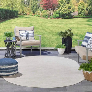 Nourison Essentials NRE01 Ivory Beige Rug