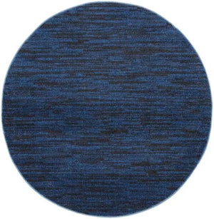 Nourison Essentials NRE01 Midnight Blue Rug