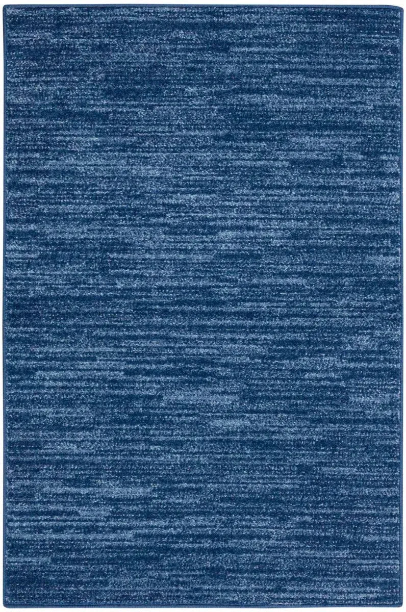 Nourison Essentials Nre01 Navy Blue Rug